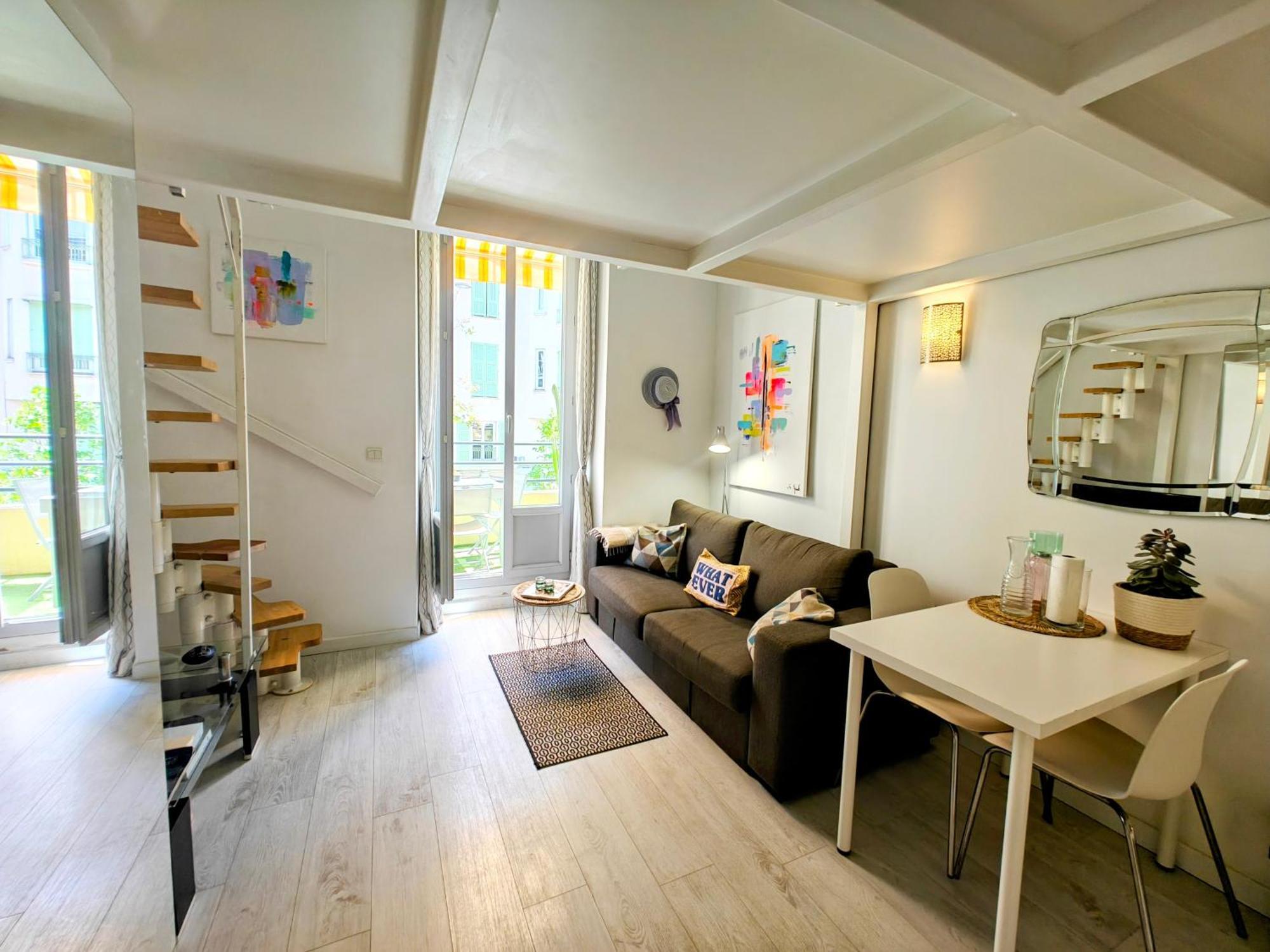 Duplex Central Close Beaches And Shops And Balcony Apartamento Nice Exterior foto